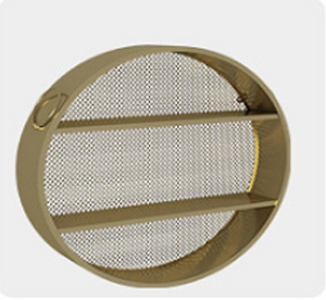 New type of iron wall shelf with one-word partition decorative panel (gold round, 48cm)