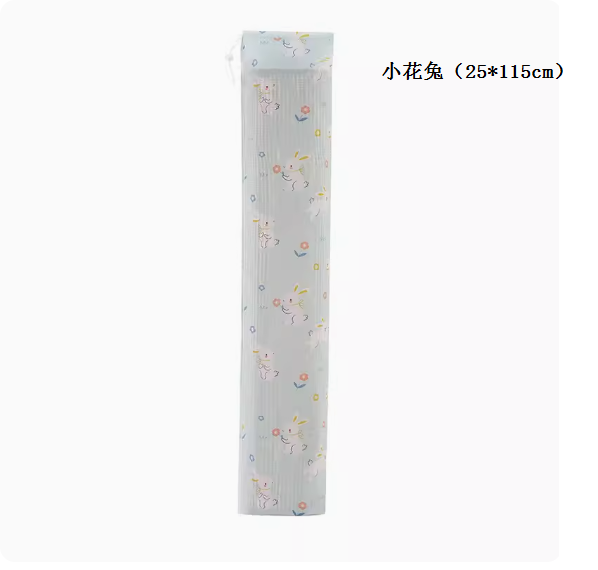 新款家用涼席收納袋【小花兔（25*115cm）適合1-1.1米直筒涼席】