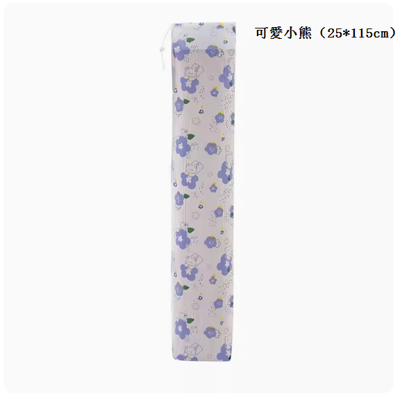 新款家用涼席收納袋【可愛小熊（25*115cm）適合1-1.1米直筒涼席】