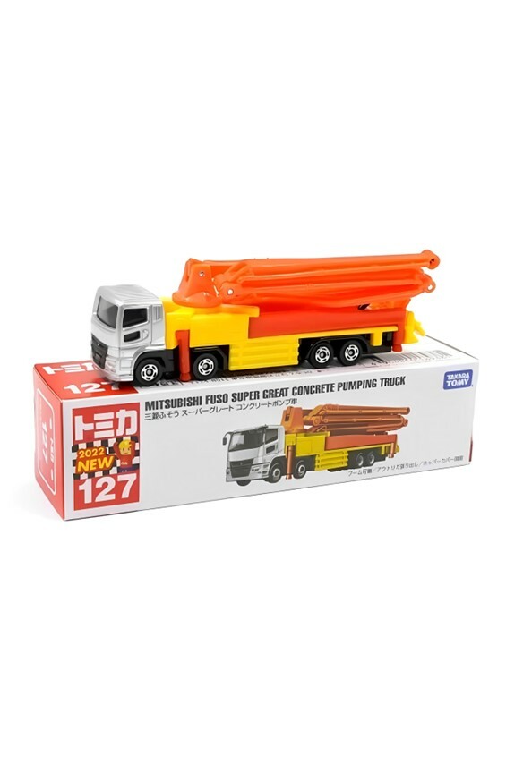 [玩具系列] TOMICA 三菱 混凝土泵浦車