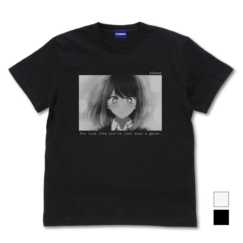 Cospa 1209 【推しの子】 黒川あかねフォトグラフィック Tシャツ Black