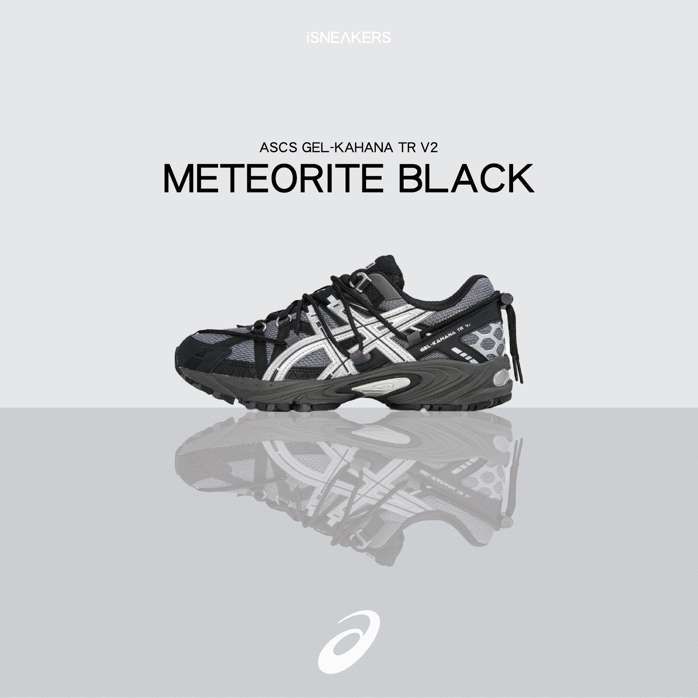 iSNEAKERS｜ Asics Gel-Kahana TR V2 "Meteorite Black" 隕石黑 1203A557-020