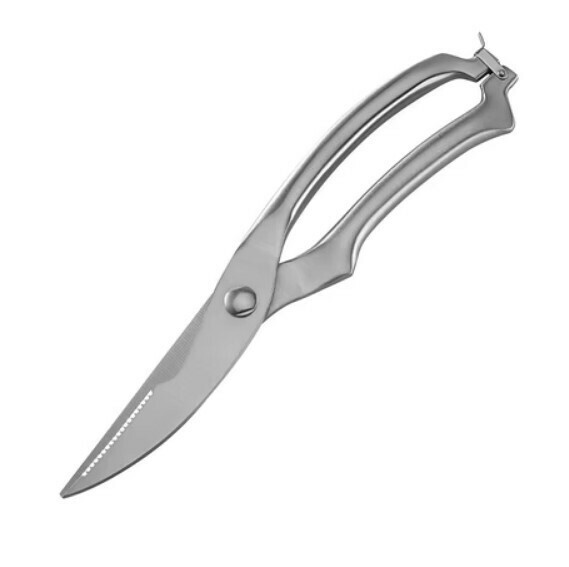 Hot selling multifunctional fish bone scissors (steel color handle-OPP bag)