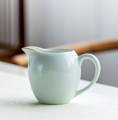 新款泡茶公杯分茶杯（影青--公道杯）