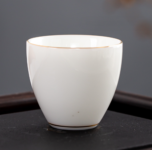 新款白瓷茶杯（描金茶杯（沉香杯）*1）
