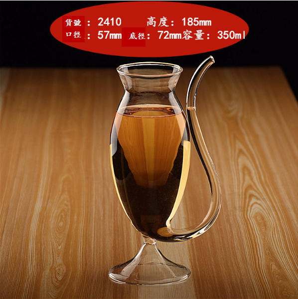 新款【1個】耐高溫吸管杯（貨號/容量：2410/350ml）