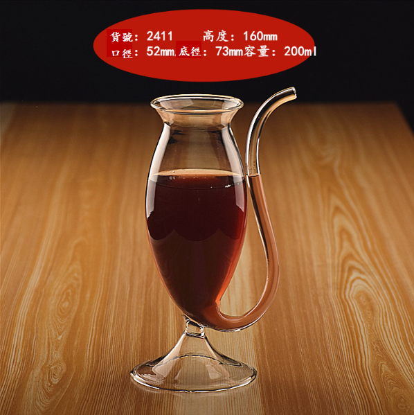 新款【1個】耐高溫吸管杯（貨號/容量：2411/200ml）