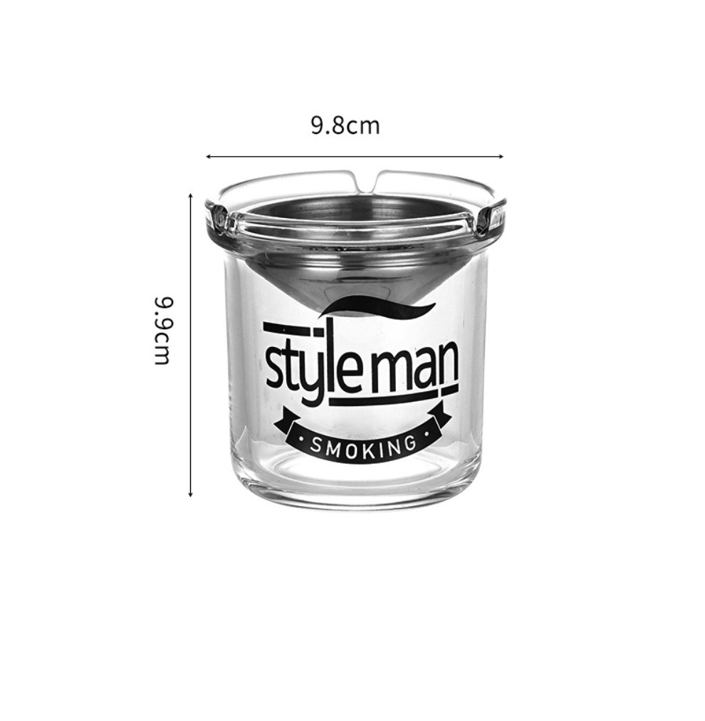 新款簡約漏斗煙灰缸創（STYLEMAN-可卡烟原色漏斗-【2個裝】）