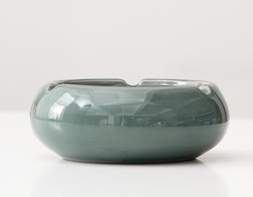 New ashtray (ink round ashtray---Mi kiln (without cover))