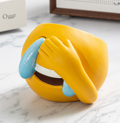New ashtray ((face covering) ashtray-yellow)