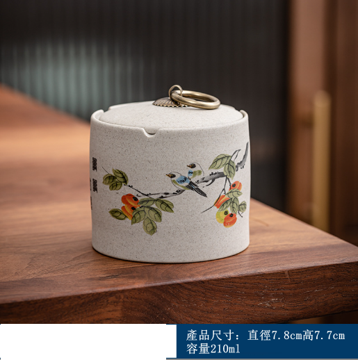 新款煙灰缸（日式煙灰缸--柿柿如意（小號））