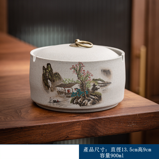 New ashtray (Japanese style ashtray-Shanli Renjia (large size))
