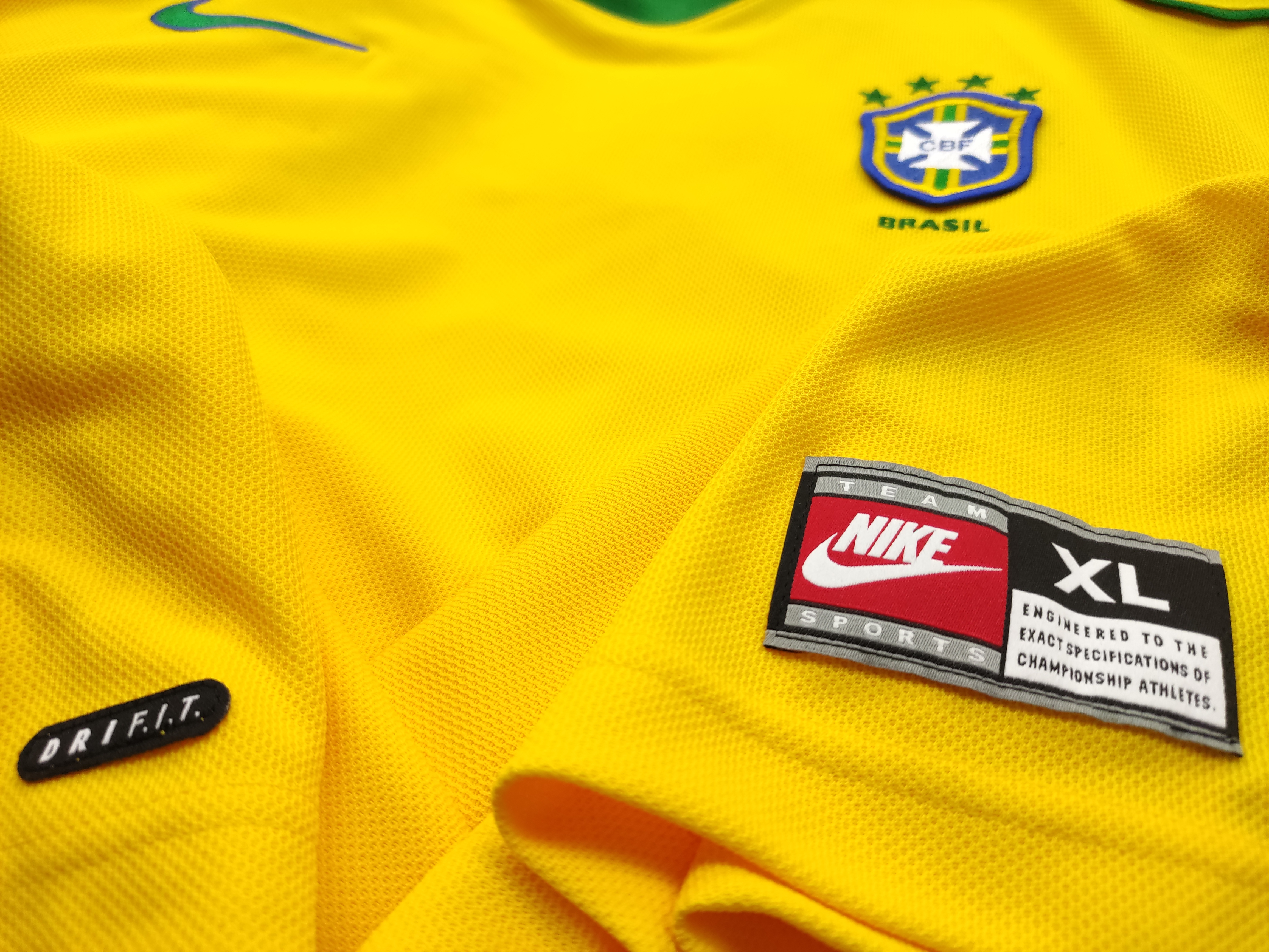 1998巴西國家隊主場朗拿度復刻球衣