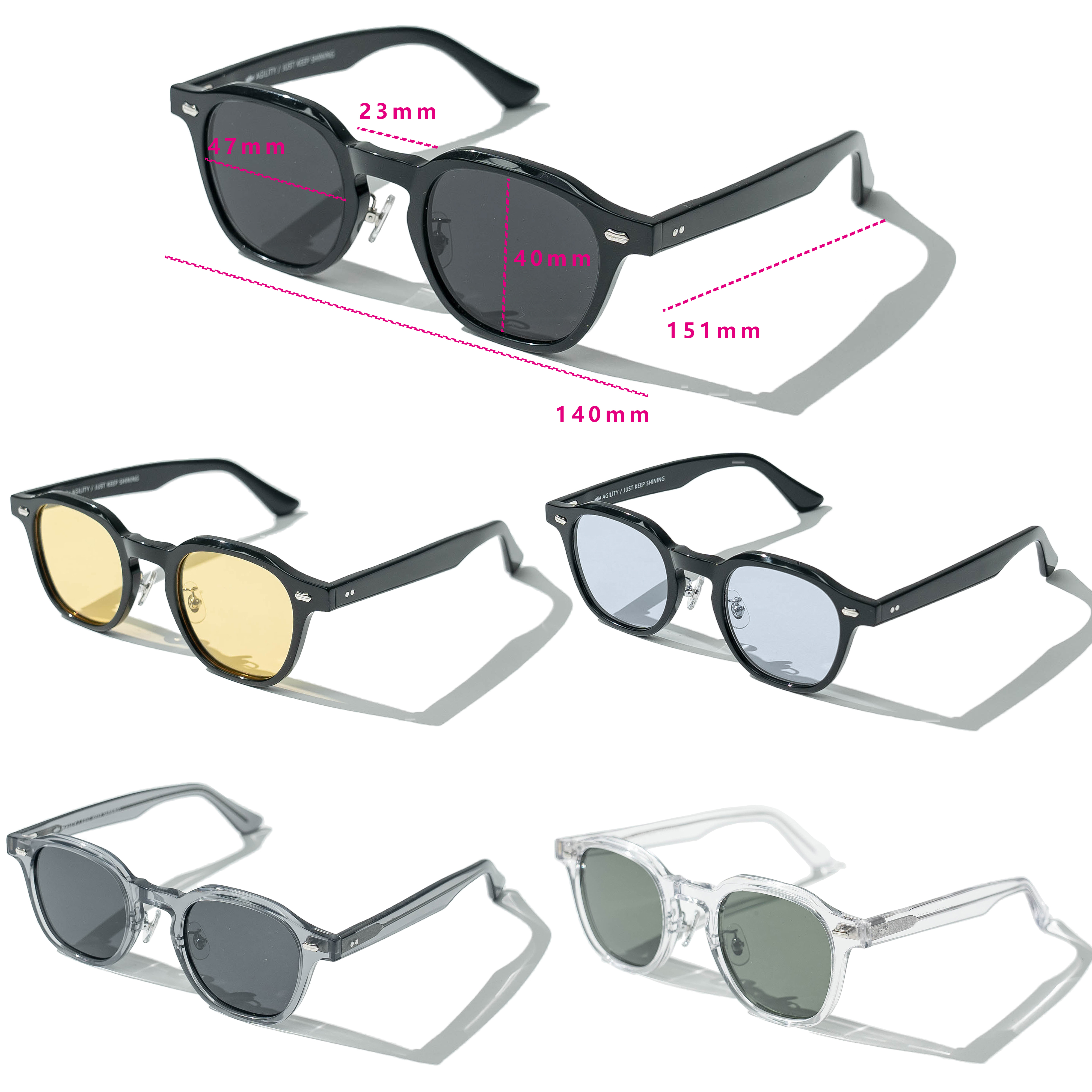 AGILITY Sunglasses / Lumé 偏光有色 太陽眼鏡 [A-SG]