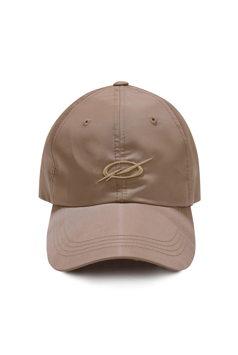 閃亮 LOGO 標誌刺繡帽－金色