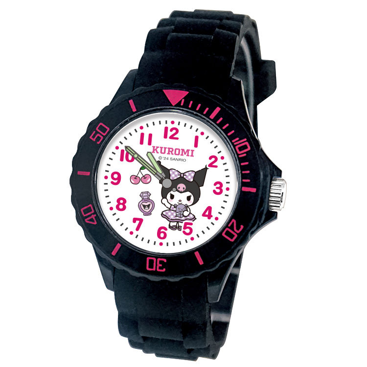 【三麗鷗Sanrio】酷洛米運動彩帶錶 S7-3306U