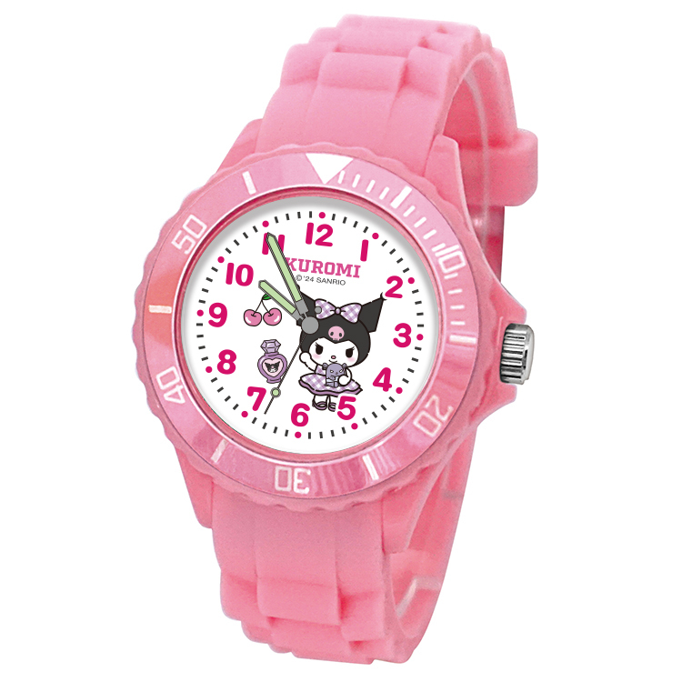 【三麗鷗Sanrio】酷洛米運動彩帶錶 S7-3301U