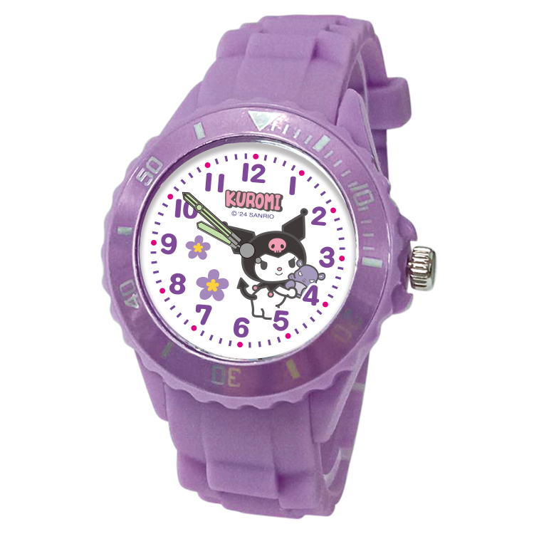【三麗鷗Sanrio】酷洛米運動彩帶錶 S7-3309U
