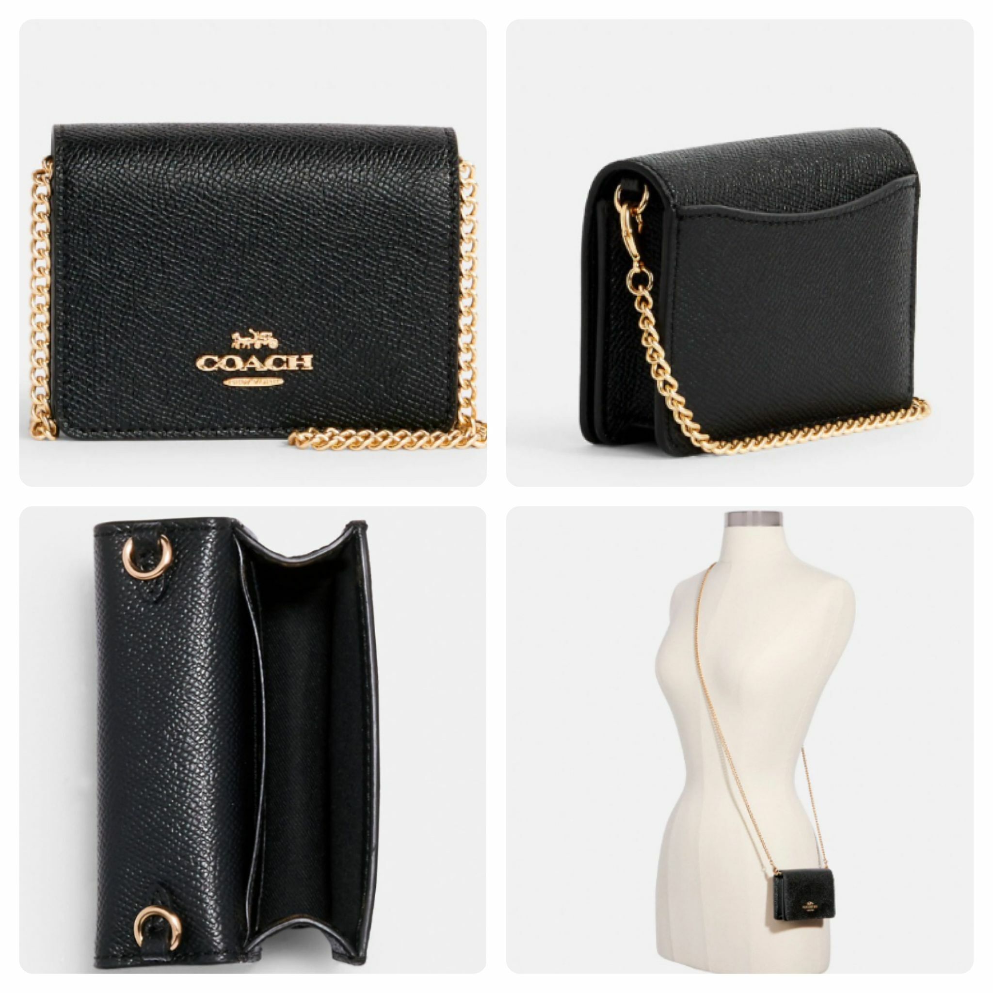 🫧 Coach Mini Wallet On A Chain 小廢包 ✨