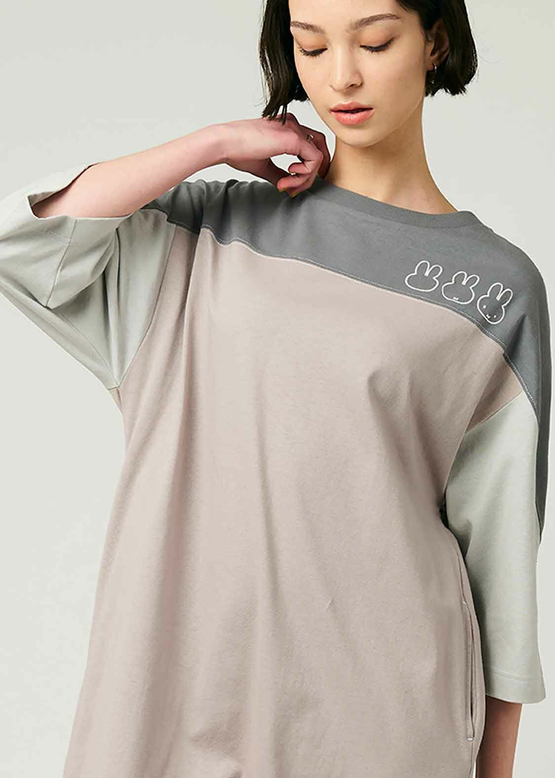 預購 - DTSG x Miffy 拼色三頭OP