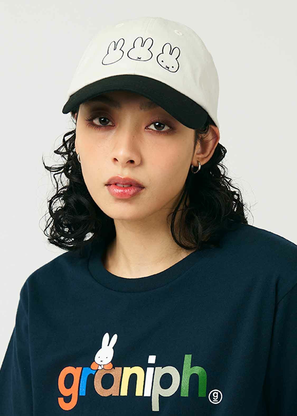 預購 - DTSG x Miffy 三頭拼色cap帽