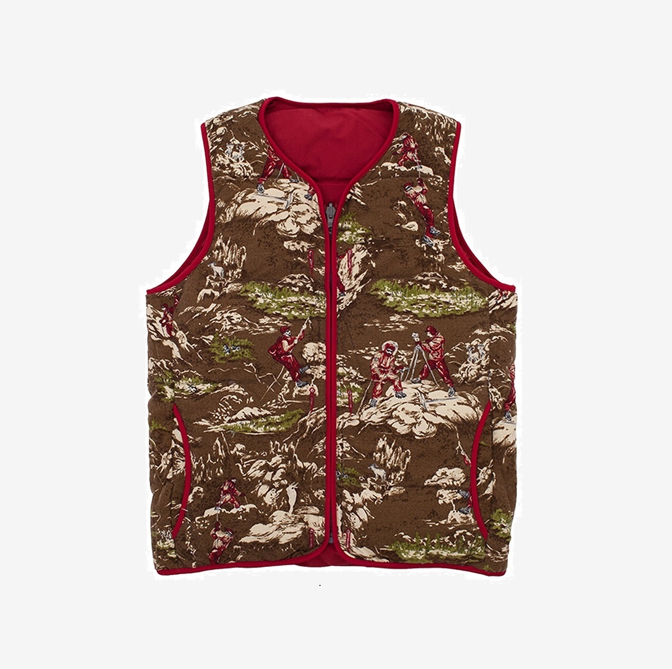 【美品】Visvim ビズビム Kuba リバーシブル ダウン ベスト 1 希少 VISVIM(ビズビム) 25SS「KARLUK INSULATOR DOWN VEST」ダウン