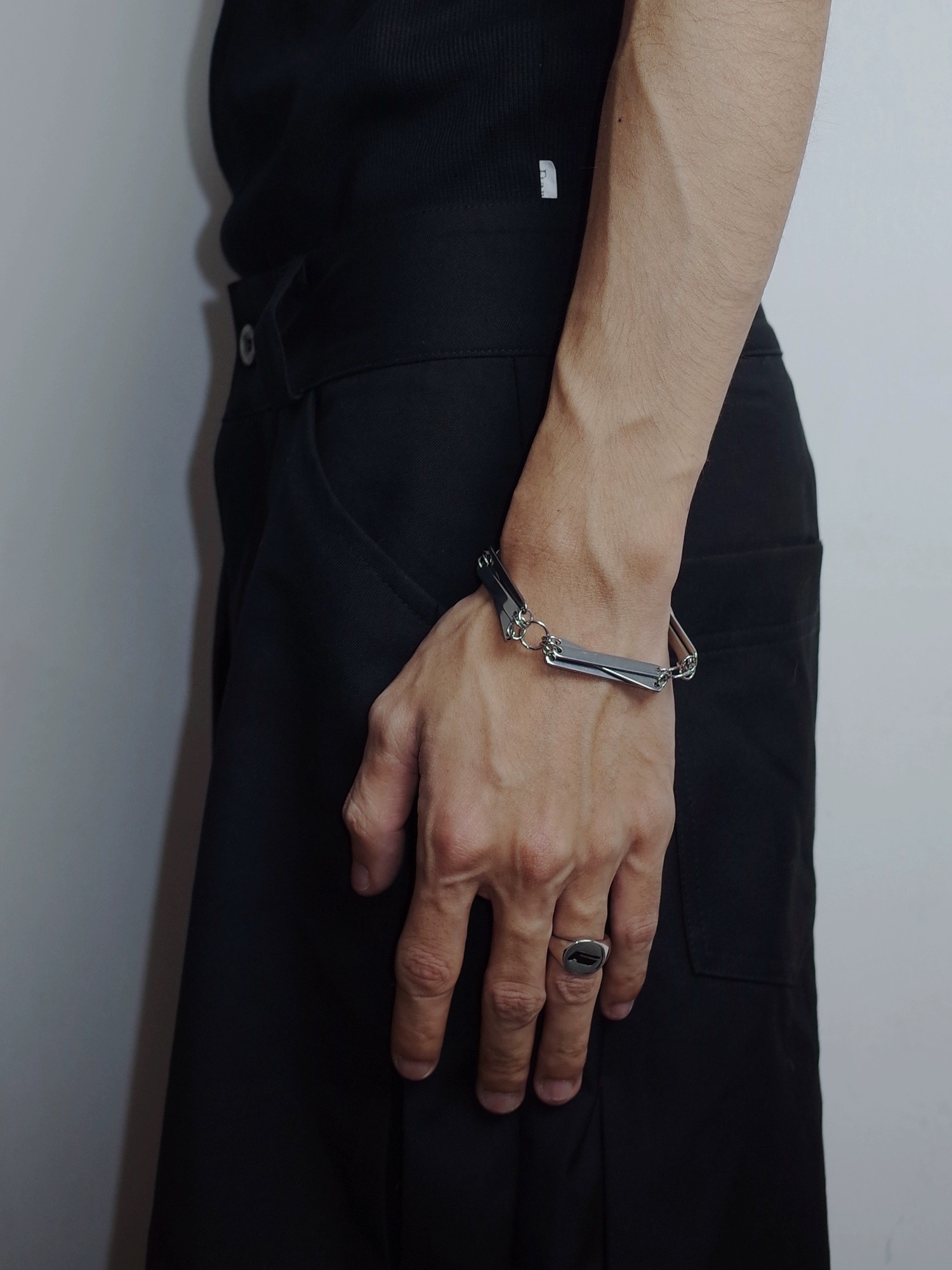 【YUBIT】Y-03｜片脊拼接手鏈