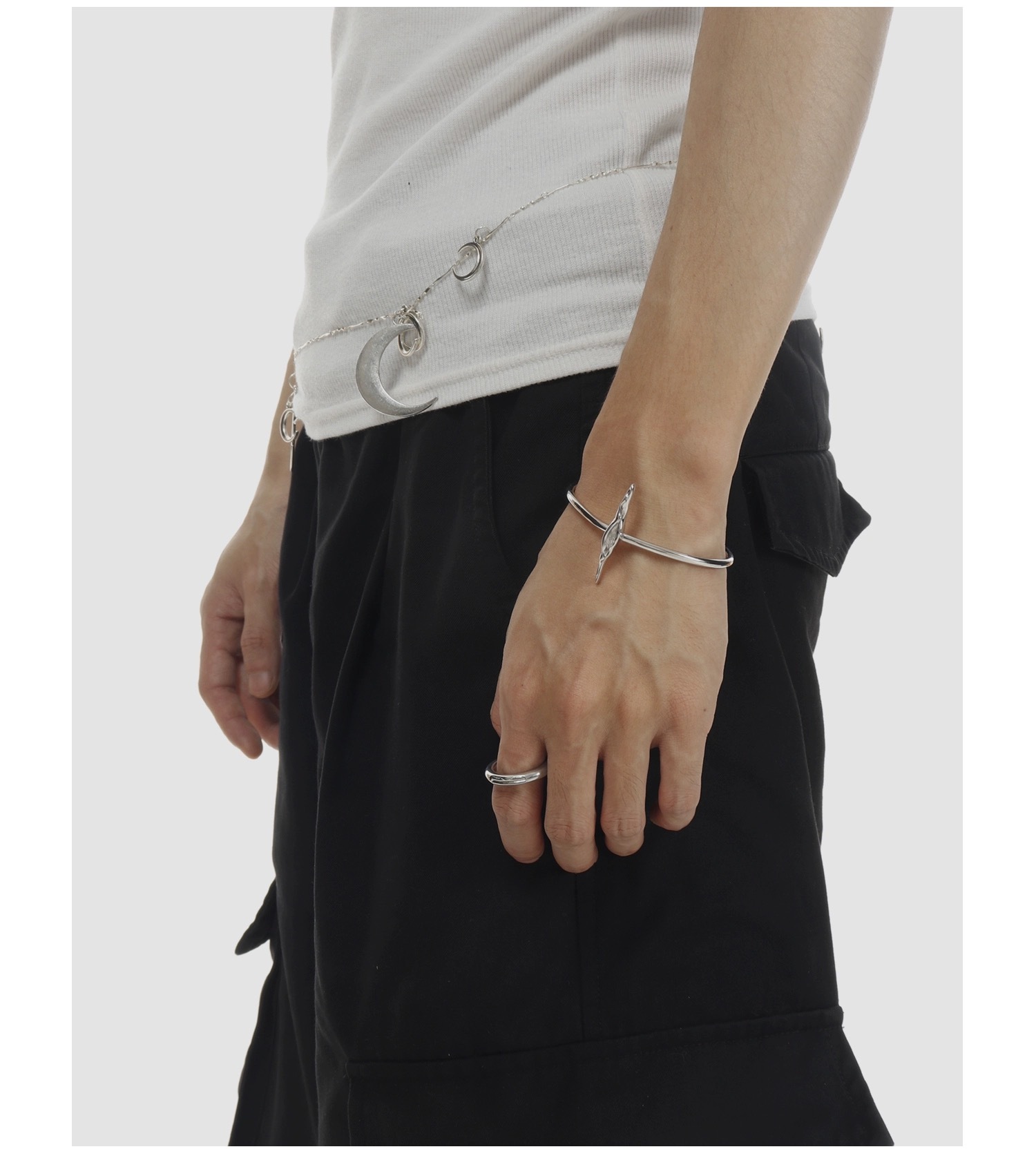 【YUBIT】Y-06｜葉－金屬手鐲