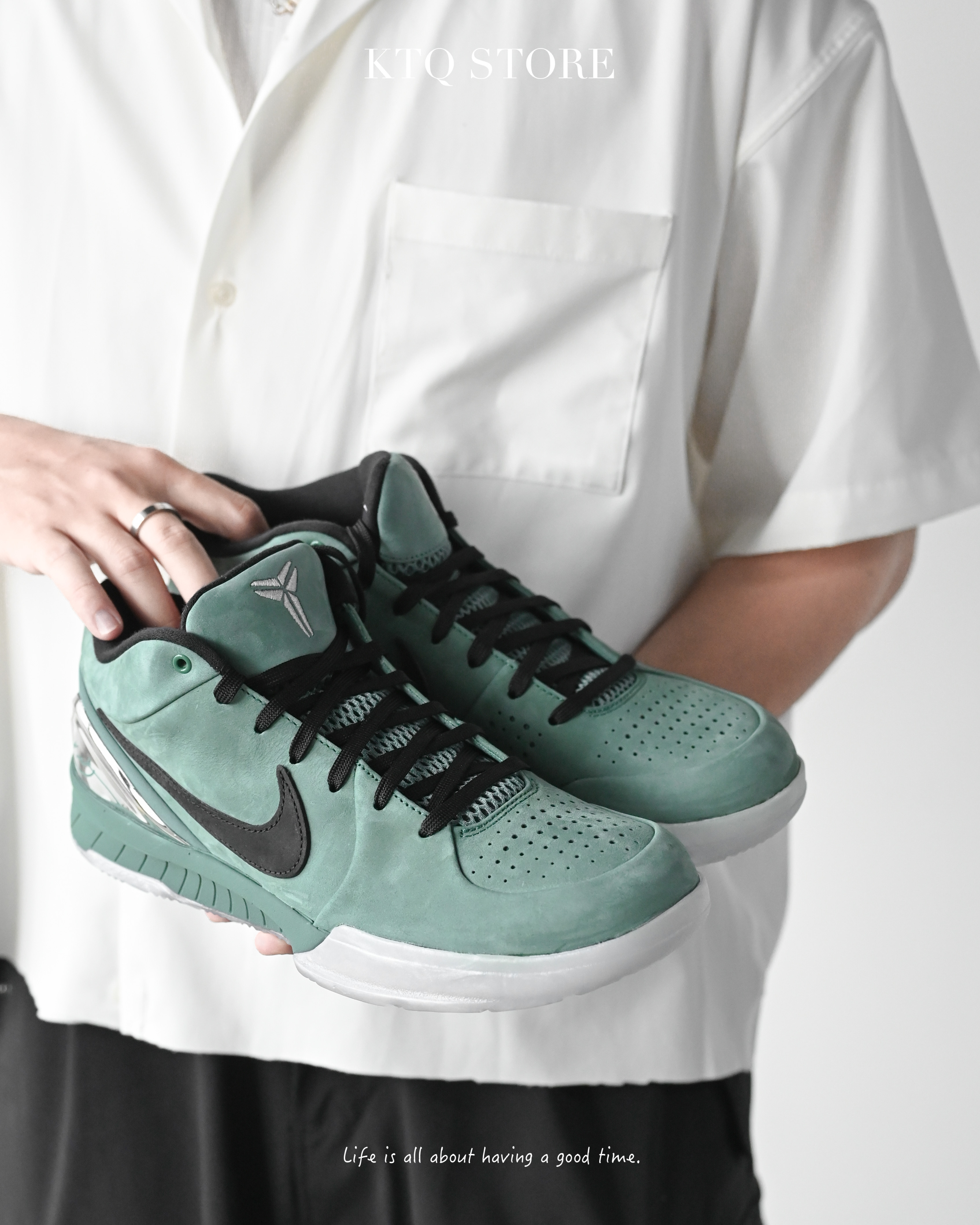 KTQ STORE ‧Nike Kobe 4 Protro "Girl Dad" 雲杉綠 FQ3545-300