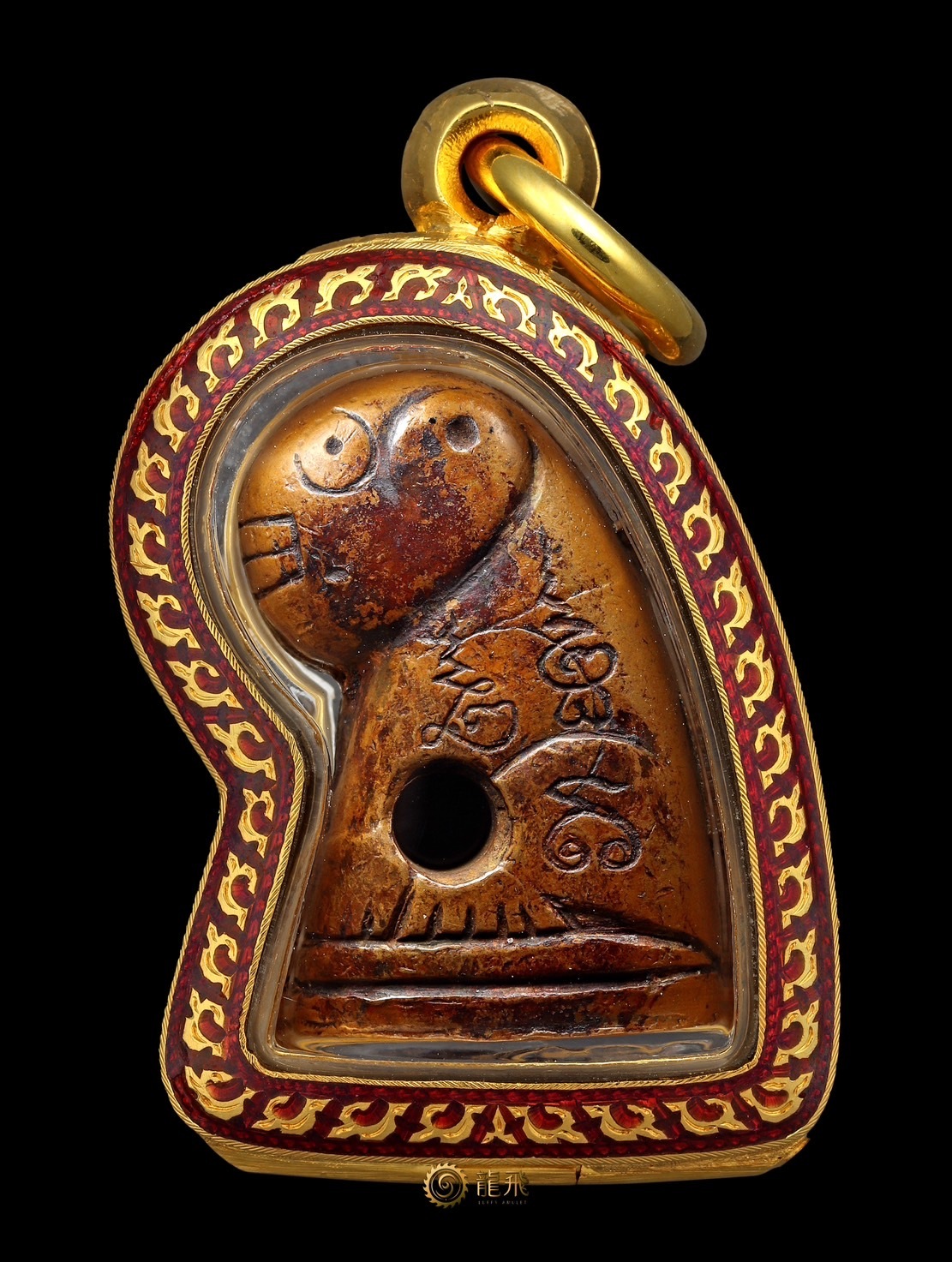 早期神物金屬虎王第三期極美品—龍婆翁瓦巴里瓦佛歷2508年