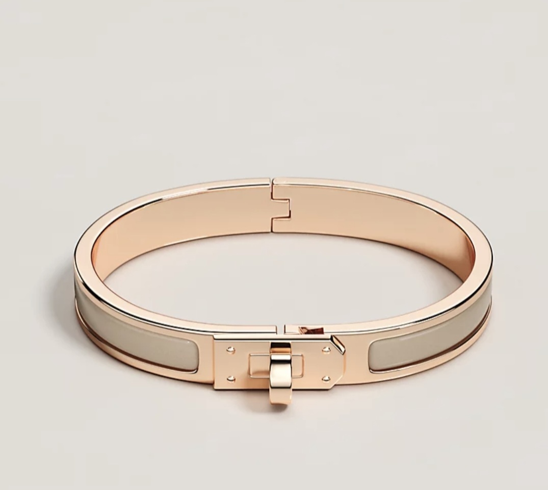 HERMES MINI CLIC KELLY MARRON GLACE 玫瑰金