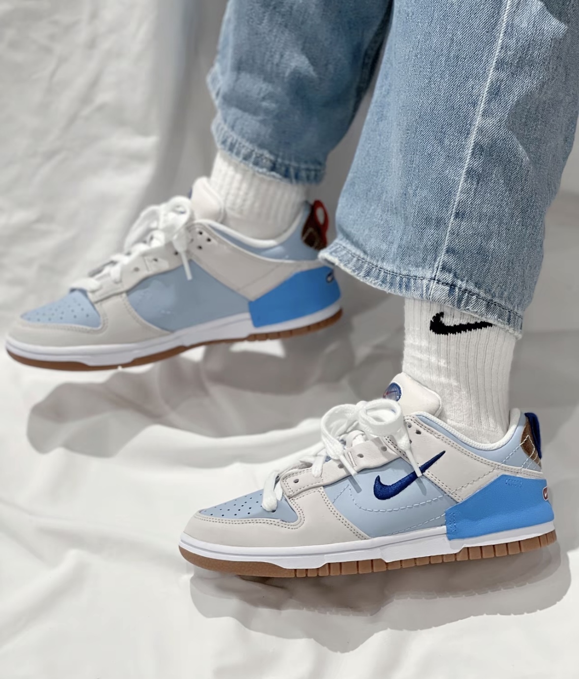 Nike Dunk Disrupt 2 海鹽起司 寶寶藍 米白色 鴛鴦 解構 女款 HF5713-411/預購