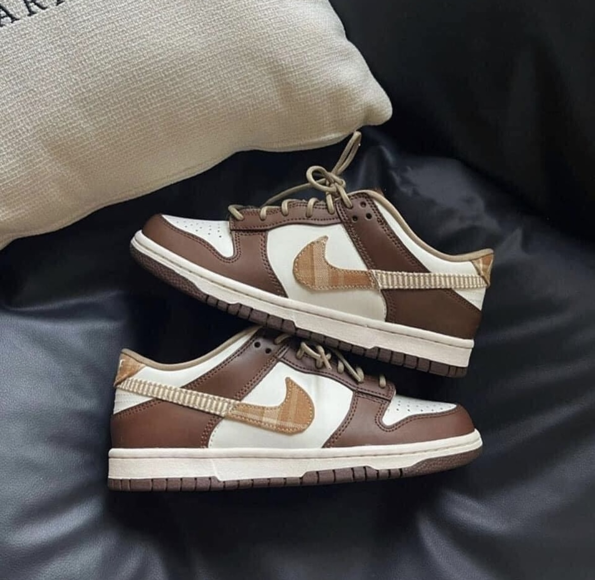 Nike Dunk Low 咖啡牛奶 白棕色 美拉德 皮革 大童款 FV3653-191/預購