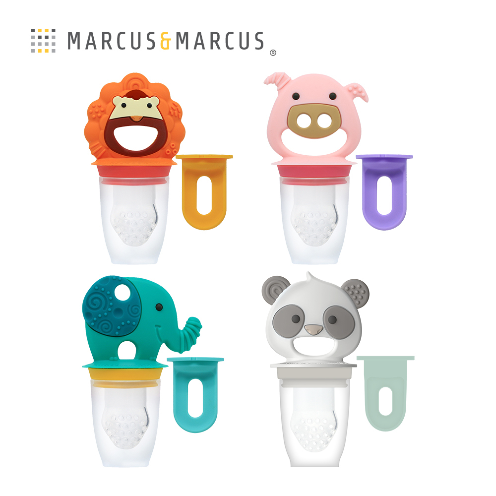 Marcus & Marcus 動物樂園3合1蔬果咬咬輔食組