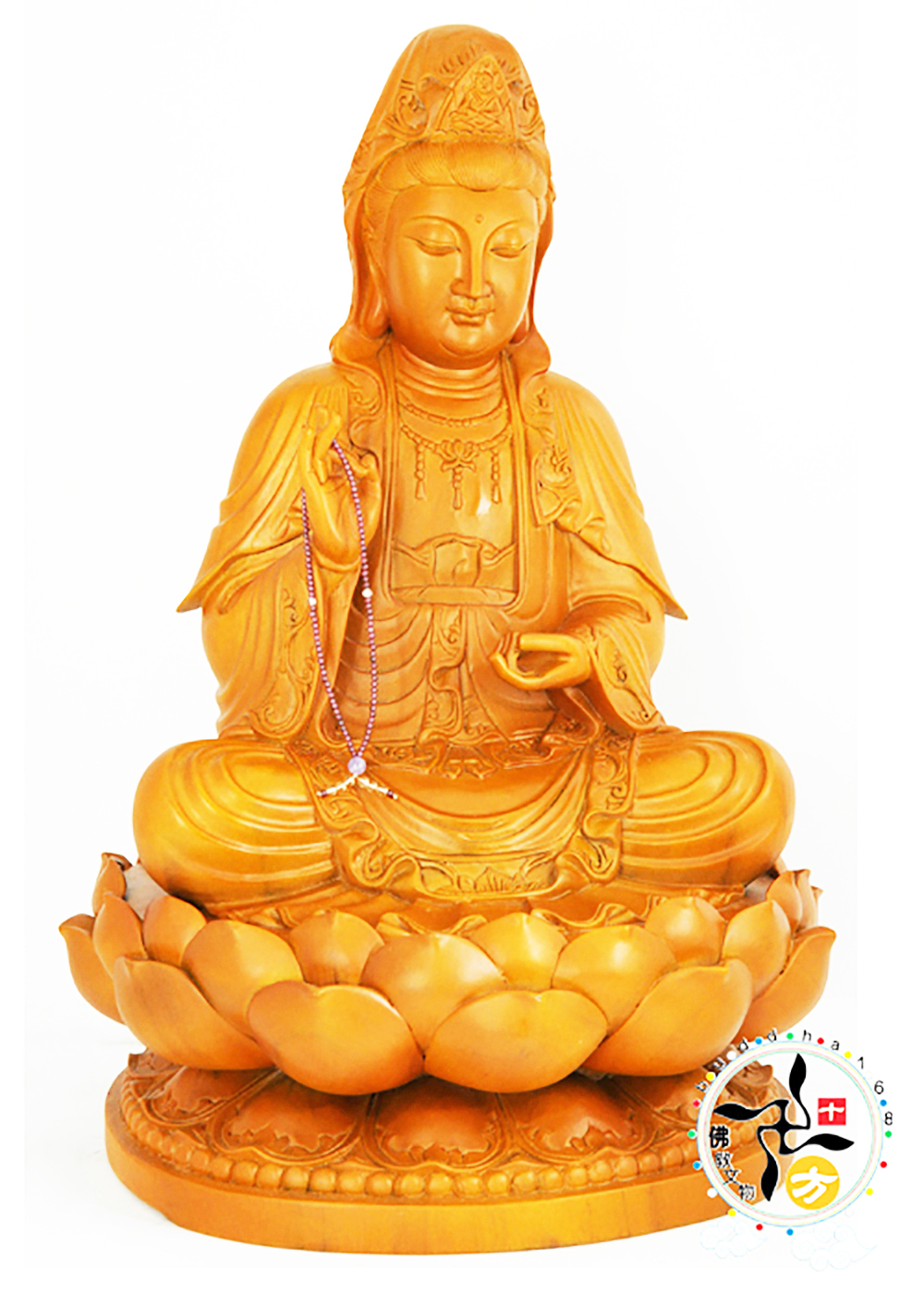 觀音菩薩樟木雕聖像精品呎3【十方】127971