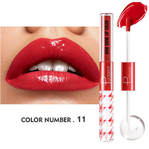 The most popular double-ended lip glaze moisturizing lip gloss (#11)