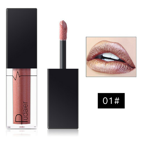 Popular matte matte liquid lip glaze lipstick lip gloss (01#)