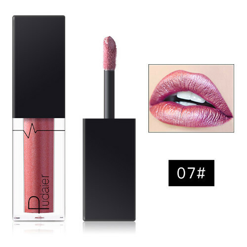Popular Matte Matte Liquid Lip Glaze Lipstick Lip Gloss (07#)