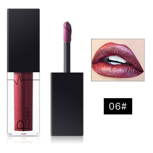 Popular Matte Matte Liquid Lip Glaze Lipstick Lip Gloss (06#)