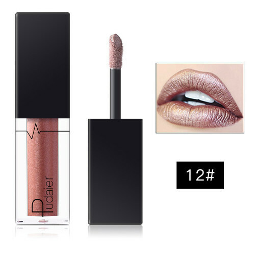 Popular Matte Matte Liquid Lip Glaze Lipstick Lip Gloss (12#)