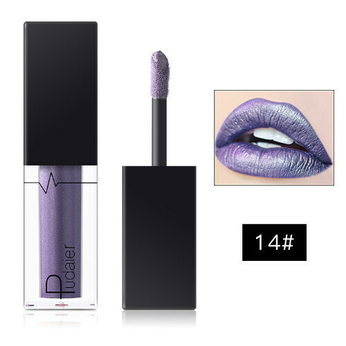 Popular Matte Matte Liquid Lip Glaze Lipstick Lip Gloss (14#)