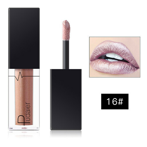 Popular Matte Matte Liquid Lip Glaze Lipstick Lip Gloss (16#)