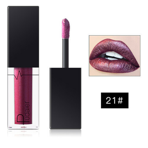 Popular Matte Matte Liquid Lip Glaze Lipstick Lip Gloss (21#)