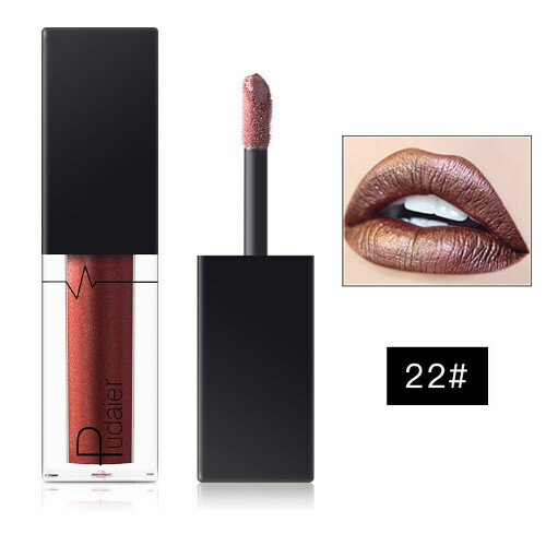 New matte matte liquid lip glaze lipstick lip gloss (22#)