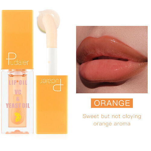 New Pudaier mirror lip oil moisturizing lip gloss (04#ORANGE)