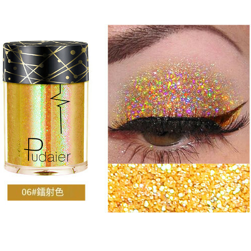 新款Pudaier單色閃粉亮片眼影（06）