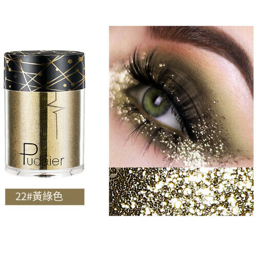 新款Pudaier單色閃粉亮片眼影（22）