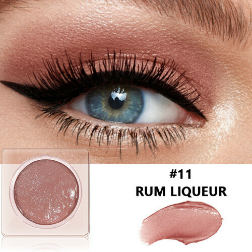 New single color high gloss pearl glitter eye shadow (11#RUM LIQUEUR)