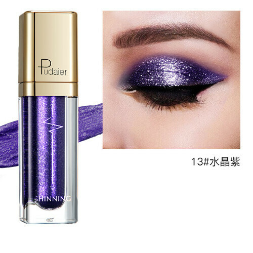 新款Pudaier珠光閃耀眼影液（13#）
