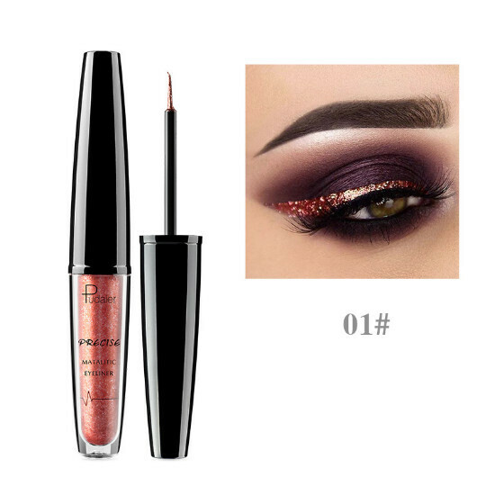 New Pudaier Color Liquid Eyeliner Pearlescent Eyeshadow Pen (01#)